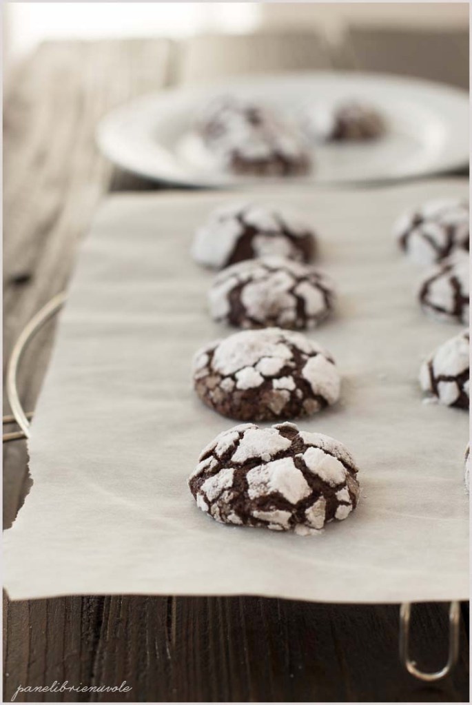 chocolate crinkle cookies-9